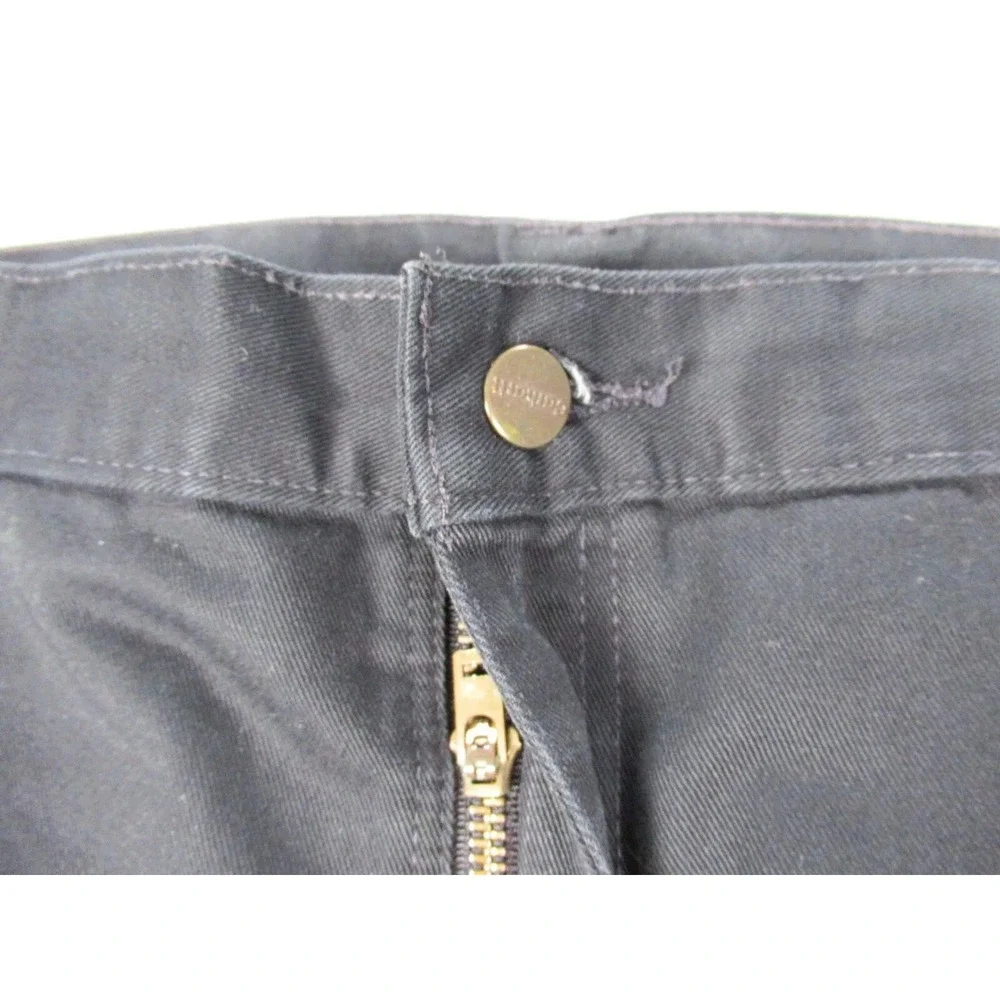 Carhartt Pants Mens 40x32‎ Black Slacks Zip Fly Straight Twill Work Chino B290